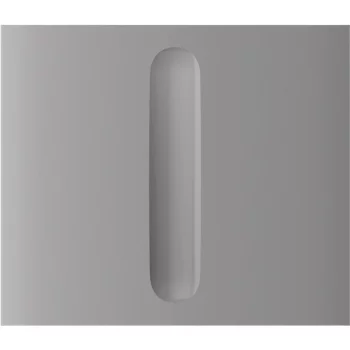 Кнопка центральна для одноклавішного вертикального вимикача димера Ajax CenterButton Dimmer Vertical 1-gang 2-way for LightSwitch, Jeweler, бездротовий, fog