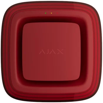 Датчик пожежний світлозвуковий Ajax EN54 FireProtect VAD Sounder red, Jeweller, EN54, бездротовий, червоний