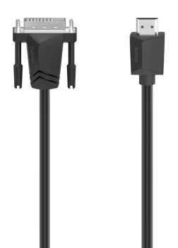 Кабель Hama DVI >  HDMI (AM/AM), 1.5m, 4K, чорний