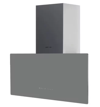 Витяжка похила Cata&Can Roca, 80см, 1400м.куб/год, Greco 80 gr, сірий