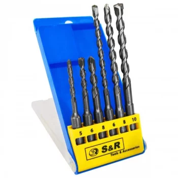 Набір бурів S & R Meister SDS-plus 6 шт.