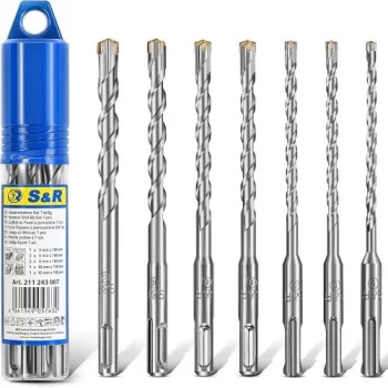 Набір бурів S&R Master 4 Plus Zentro у тубусі