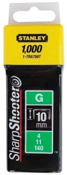 Скоби Stanley Light Duty, тип G, 10мм, 1000шт