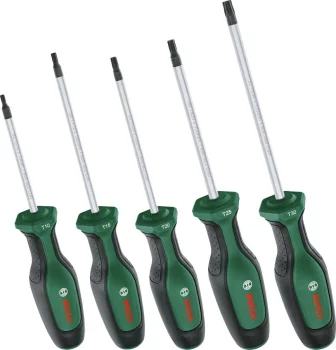 Викрутка Bosch Torx T10, 15, 20, 25, 30 набір 5шт