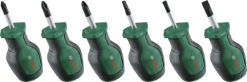 Викрутки Bosch PH, PZ, TX, SL, сталь CrV набір 6шт