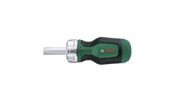 Викрутка Bosch з тріскачкою, 6 насадок, руків'я TPR PZ1,PZ2,PH2,SL4,TX25,HEX5, 111мм, сталь CrV