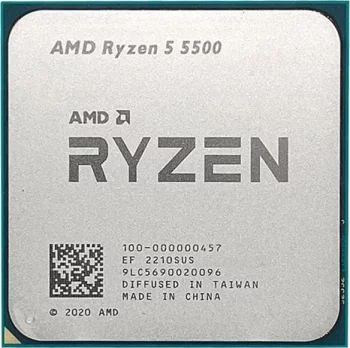 Центральний процесор AMD Ryzen 5 5500 6C/12T 3.6/4.2GHz Boost 16Mb AM4 65W w/o cooler TRAY