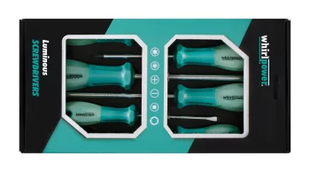 Набір викруток 6од. SL/PH картон.кейс/люмінесцентні ручки