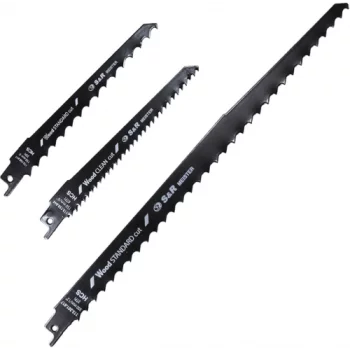 Набір пиляльних полотен S&R Meister для шабельної пили 3 шт