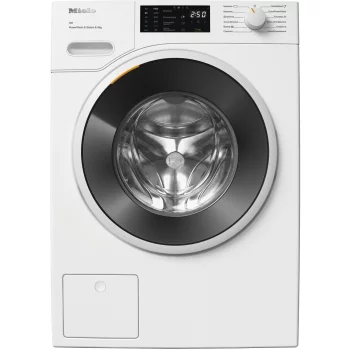 Пральна машина Miele WWD 380 WCS фронтальна, 9кг, 1400, A+++, 64.3см, дисплей, інвертор, люк чорний, білий