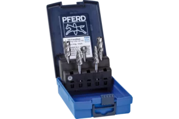 Набір твердосплавних борфрез 1612 ALU хв.-6мм, зуб ALU, 5 один.