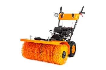 Підмітальна машина бенз. SW800E, 6к.с., ширина щітки 800мм, діаметр 345мм, 5вперед/2назад, електростарт