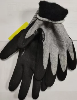 Рукавички захисні HOT, захист від порізу D, нітрил, посилення між пальцями, р. 10