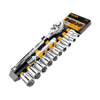 Набір торцевих головок Tolsen, 1/2", CrV, 12шт