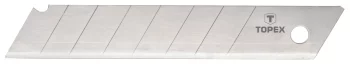 Лезо сегментоване TOPEX, 18х0.5мм, 10шт