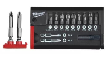 Набір біт MILWAUKEE (12шт), пластиковий кейс