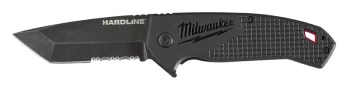 Ніж складний HARDLINE Serrated MILWAUKEE з серейторним лезом 75мм