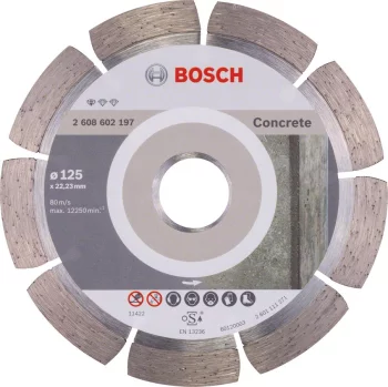 Диск алмазний Bosch Professional Standard for Concrete, 125х22.23мм, по бетону