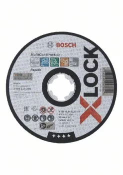 Круг відрізний Bosch Professional X-Lock Multi, 125x1мм, універсальний