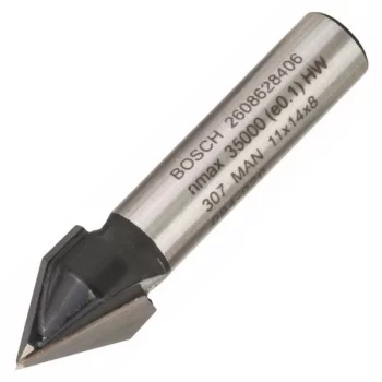 Фреза пазова V-подібна Bosch Professional V Std S8 D11 L14 60°