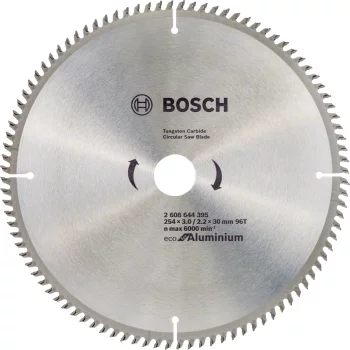 Диск пиляльний Bosch Professional Eco for Aluminium 254x3x30-96T