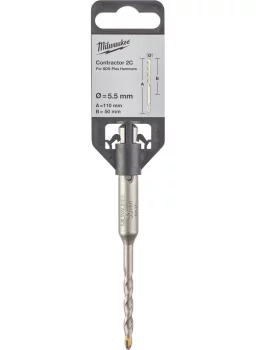 Бур SDS-PLUS Contractor MILWAUKEE діаметр 5,5x110х50мм