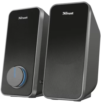 Акустична система Trust Arys 2.0, 14Вт, USB/AUX, чорний