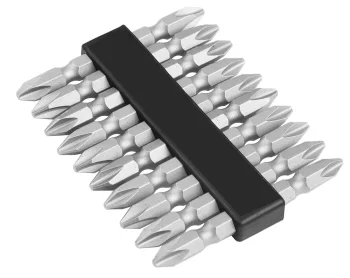 Біти двосторонні Tolsen, РН2х65мм, сталь S2, набір 10шт