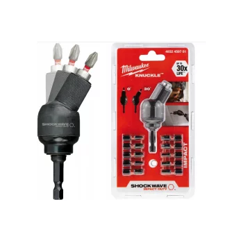 Набір біт SHOCKWAVE MILWAUKEE з насадкою Knuckle (11шт)