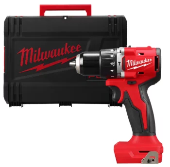 Дриль-шуруповерт акумуляторна безщіткова ударна M18 BLPDRC-0X крутий. мом. 60.5 Нм MILWAUKEE (HD кейс)