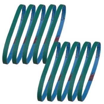 Стрічка шліфувальна MILWAUKEE, 13x457мм, зерно 80 (10шт), (для M12 FBFL13)