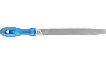 Напилок слюсарний плоский гостроносий 25*6мм 250мм №2 з рукояткою