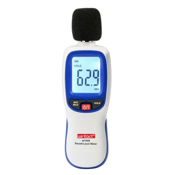 Вимірювач шуму (шумомер) Bluetooth 30-130 дБ WINTACT WT85B