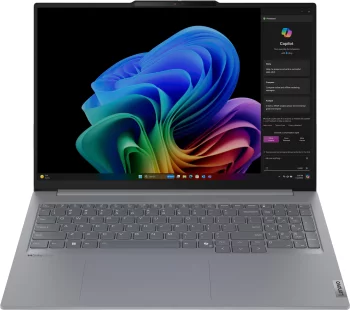 Ноутбук Lenovo ThinkBook 16-G7 16" WUXGA IPS AG, Snapdragon X Plus X1P-42-100, 16GB, F512GB, UMA, Win11P, сірий