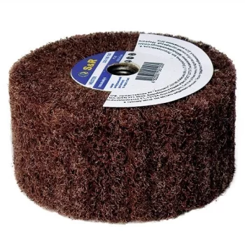 Шліфувальний валик з нетканого матеріала S & R 100x50xM14 120з