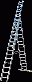 Драбина 3-секц. розкл. 3*16сх. 4,3-10,5м VHR-P