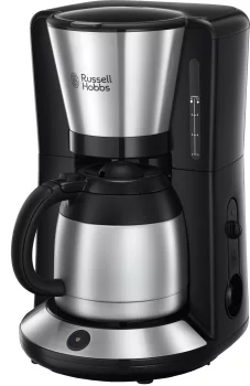 Кавоварка Russell Hobbs крапельна Adventure, 1л, мелена, чорно-сріблястий
