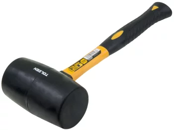 Киянка гумова Tolsen 900г 36мм руків'я скловолокно