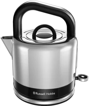 Електрочайник Russell Hobbs Distinctions Ocean 1.5л, Strix, метал, сріблясто-чорний