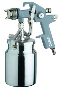 Пневмофарборозпилювач ABACG-551A з нижнім бачком 1л,220л/хв,Ø1,5мм,3-Febбар,замок,р.ч.1000мл,0,7кг