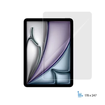 Захисне скло 2E для iPad Air 11" (2024-2025), 2.5D, прозорий