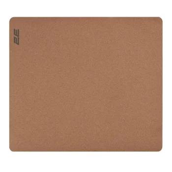 Килимок для миші 2E CORK, M(450x400x2мм), коричневий