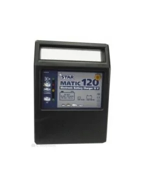 Автоматичний зарядний пристрій, 220 В, 115 Вт, 12 В, 9 А, 10-120 Аг, 2,5 кг