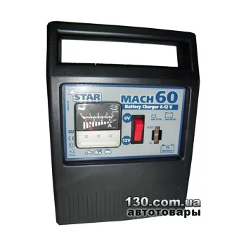 Зарядний пристрій, 220B, 50 Вт, 6/12В, 4А, 15-60 Аг, 1,3 кг