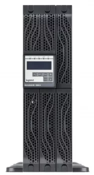 Джерело безперебійного живлення Legrand Daker DK Plus, 10000VA/10000W, RT3U, LCD, RS232, USB, EPO, без батарей, 1ф/1ф, Terminal