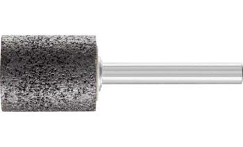 Шліфувальна головка абраз. d-20*25мм циліндр., хв.-6мм, тверд. L для нерж, кол.метал ZY2025 6 ADW30L6B темн.коричн.