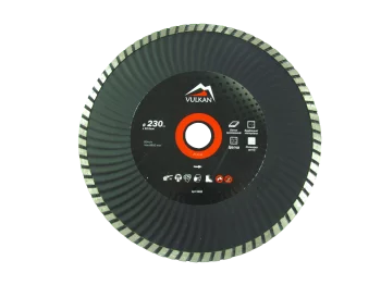Круг алмазний 230*22,2мм турбо-хвиля бетон, ацеїт