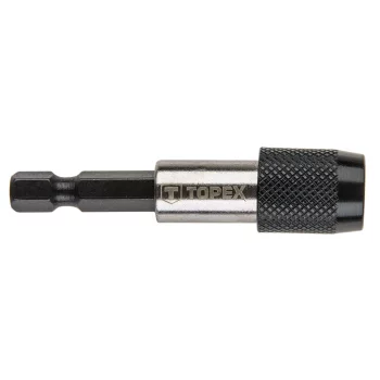 Бітотримач TOPEX, 1/4", магнітний, 60мм
