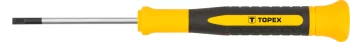 Викрутка TOPEX плоска, прецизійна, SL3х50мм, сталь CrV