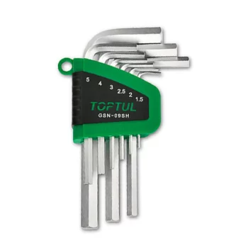 Набір Г-обр. шестигранників 1,5-10 мм 9 од.  TOPTUL GSN-09SH